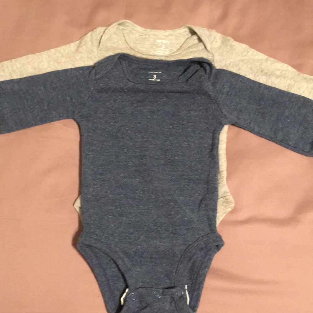 3 Carter’s onesies (I just found the red one!)